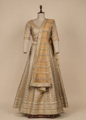 Yellow Silk Lehenga