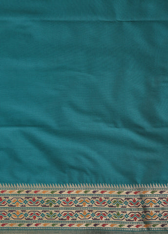 Silver Tissue Silk Kanjeevaram Saree