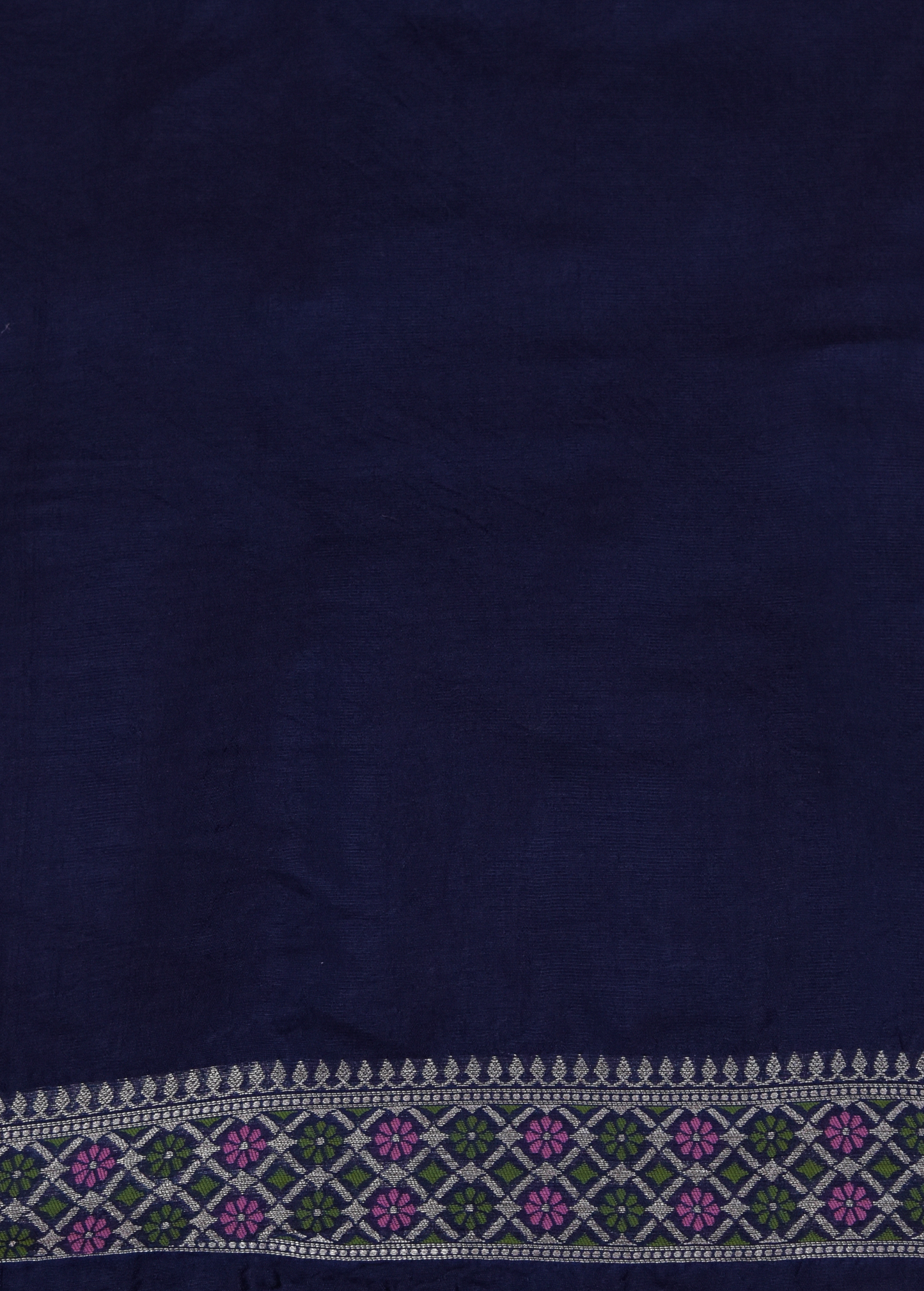 Blue Art Tussar Georgette Banarasi Saree