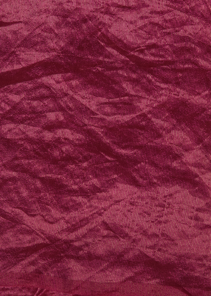 Orange Gajji Silk Bandhani Saree