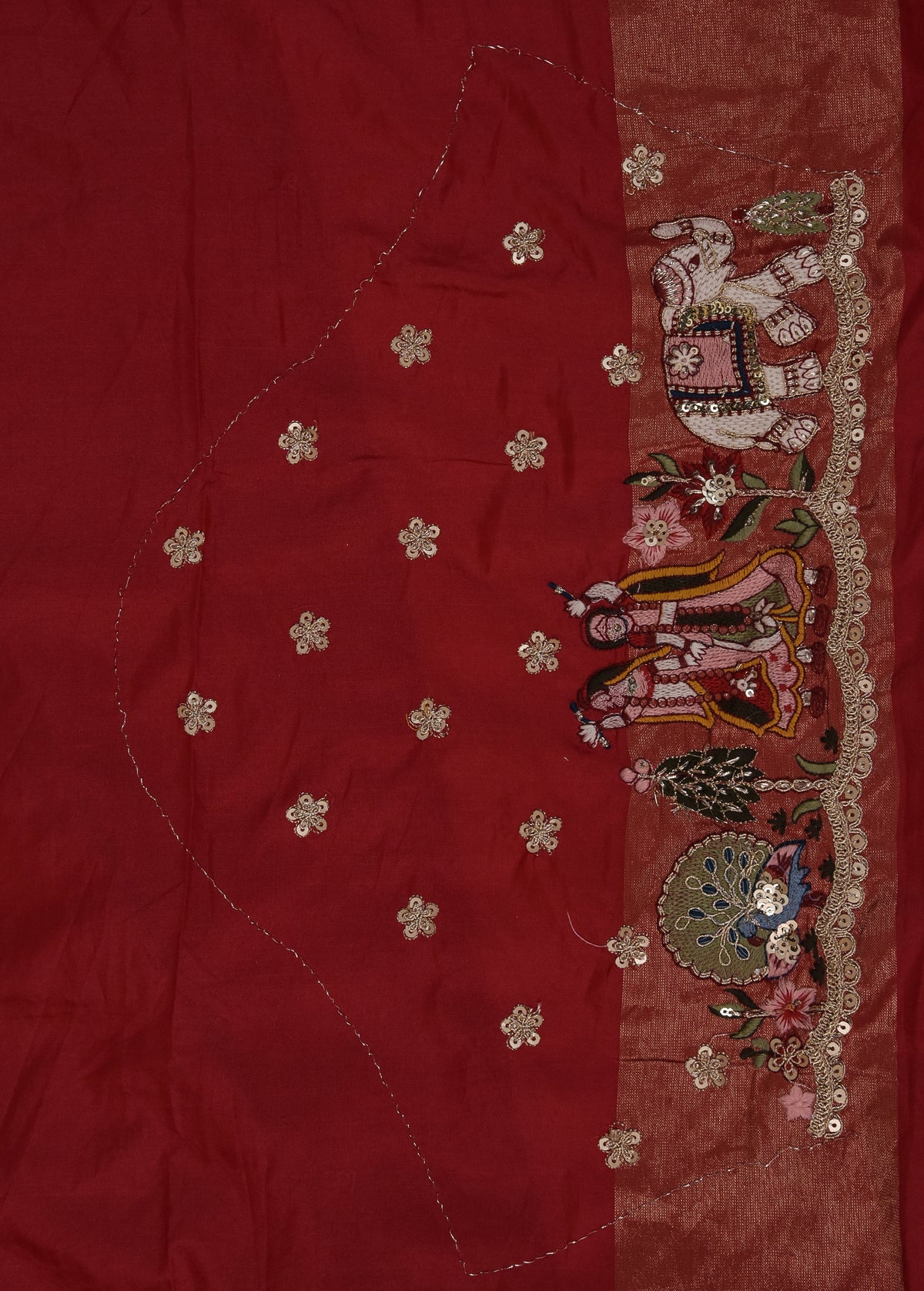 Red Silk Patola Saree