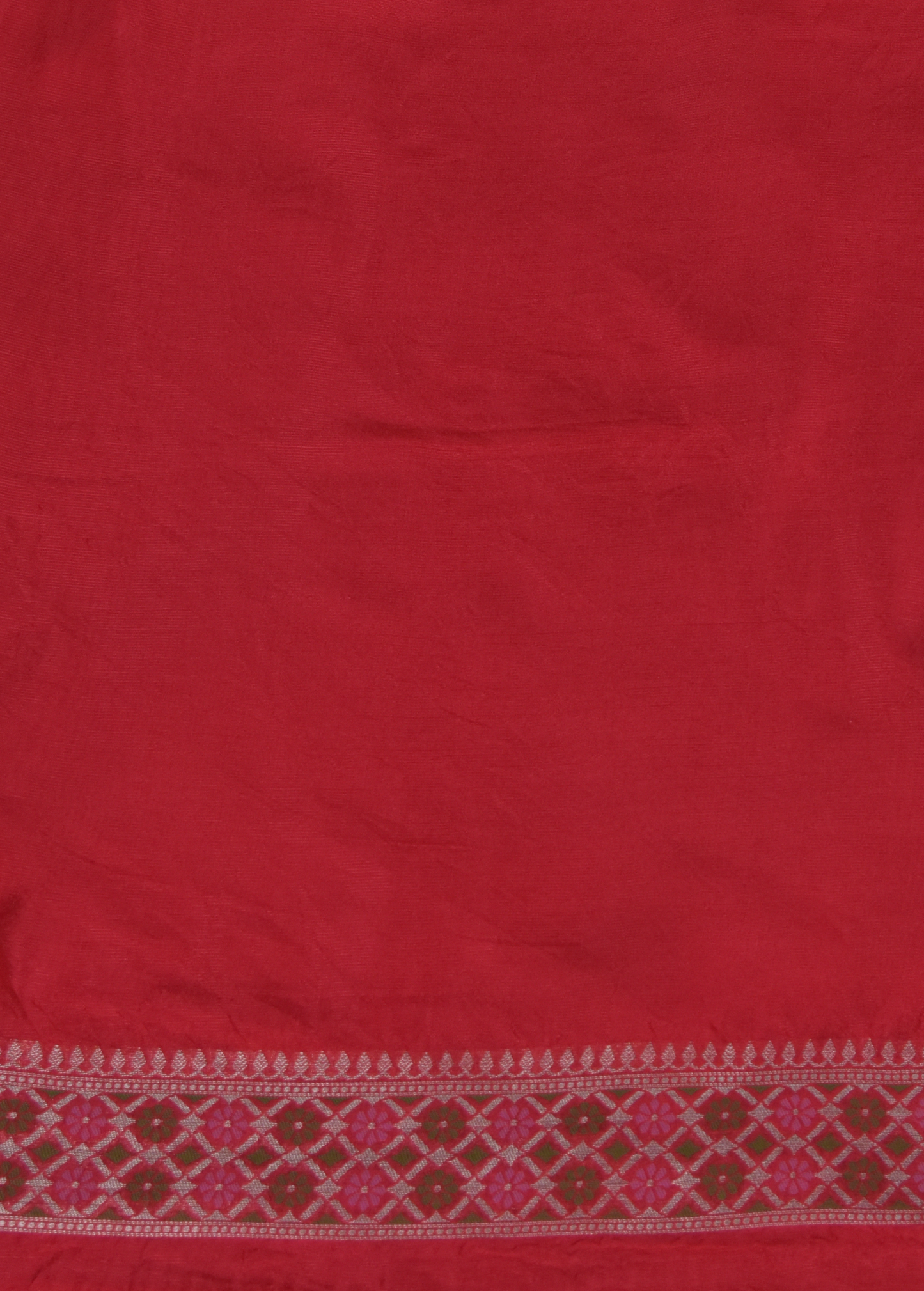 Orange Art Tussar Georgette Banarasi Saree