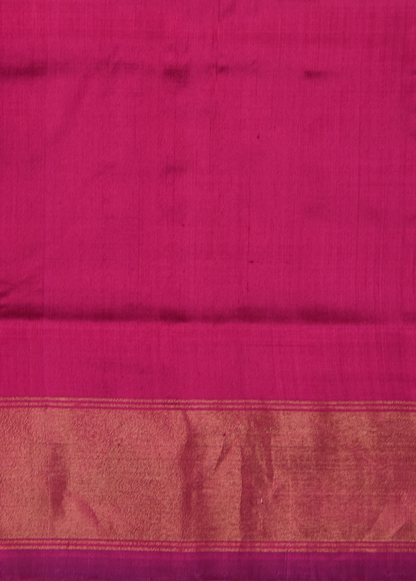 Pink Silk Patola Saree