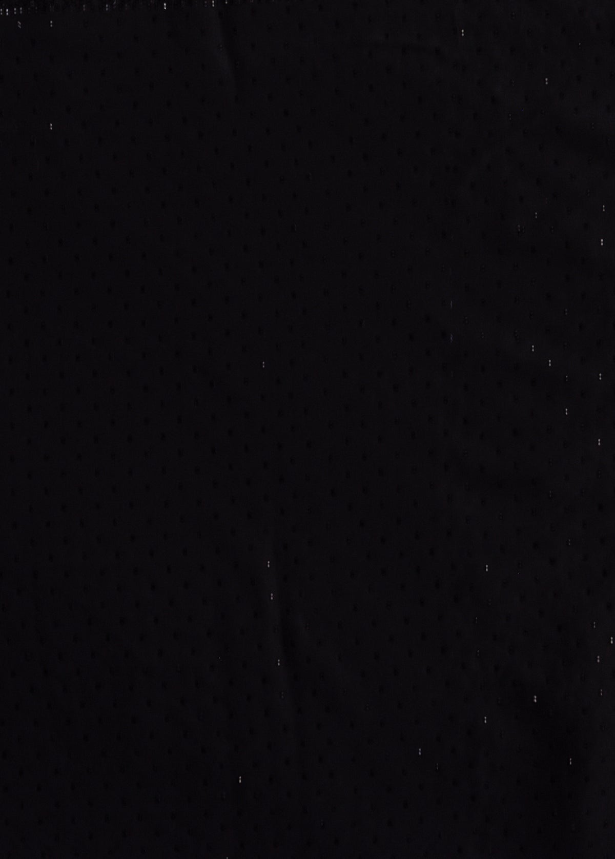 Black Chantily Lace Embroidered Saree