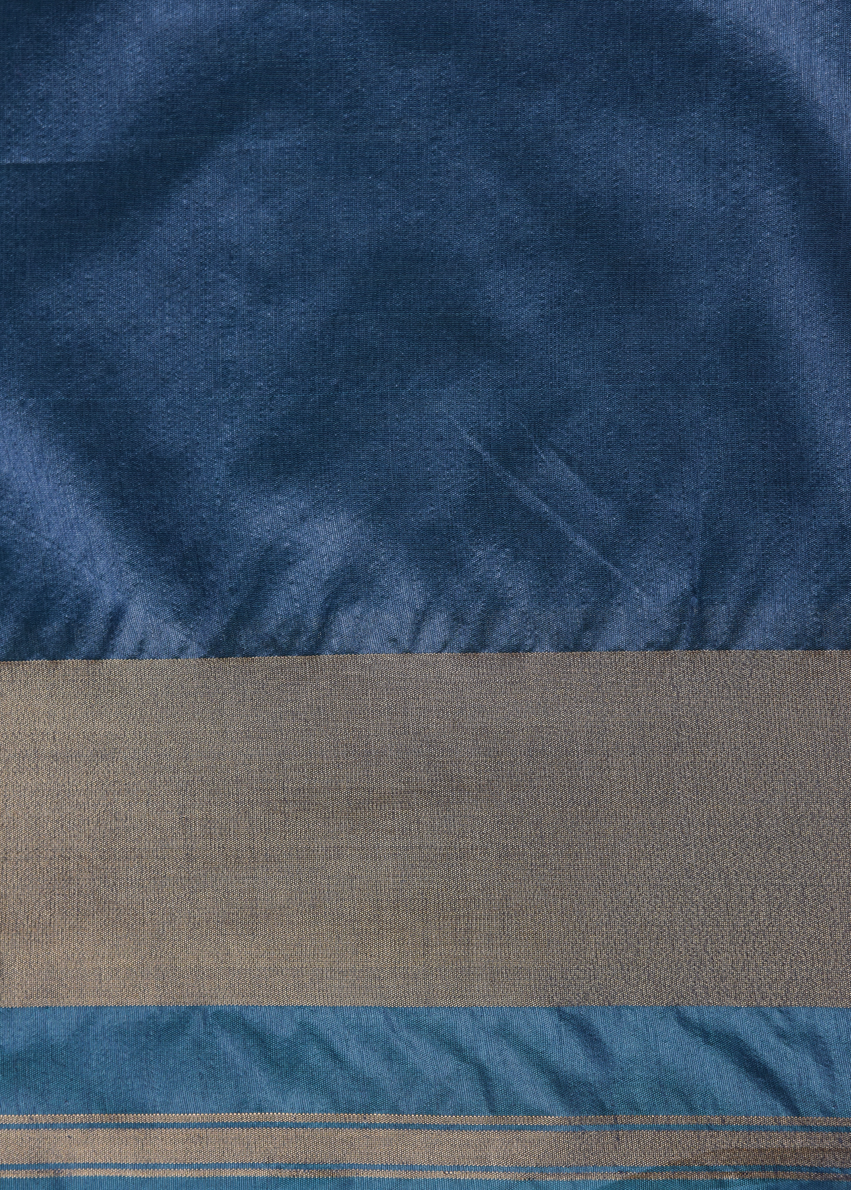 Blue Art Silk Patola Saree