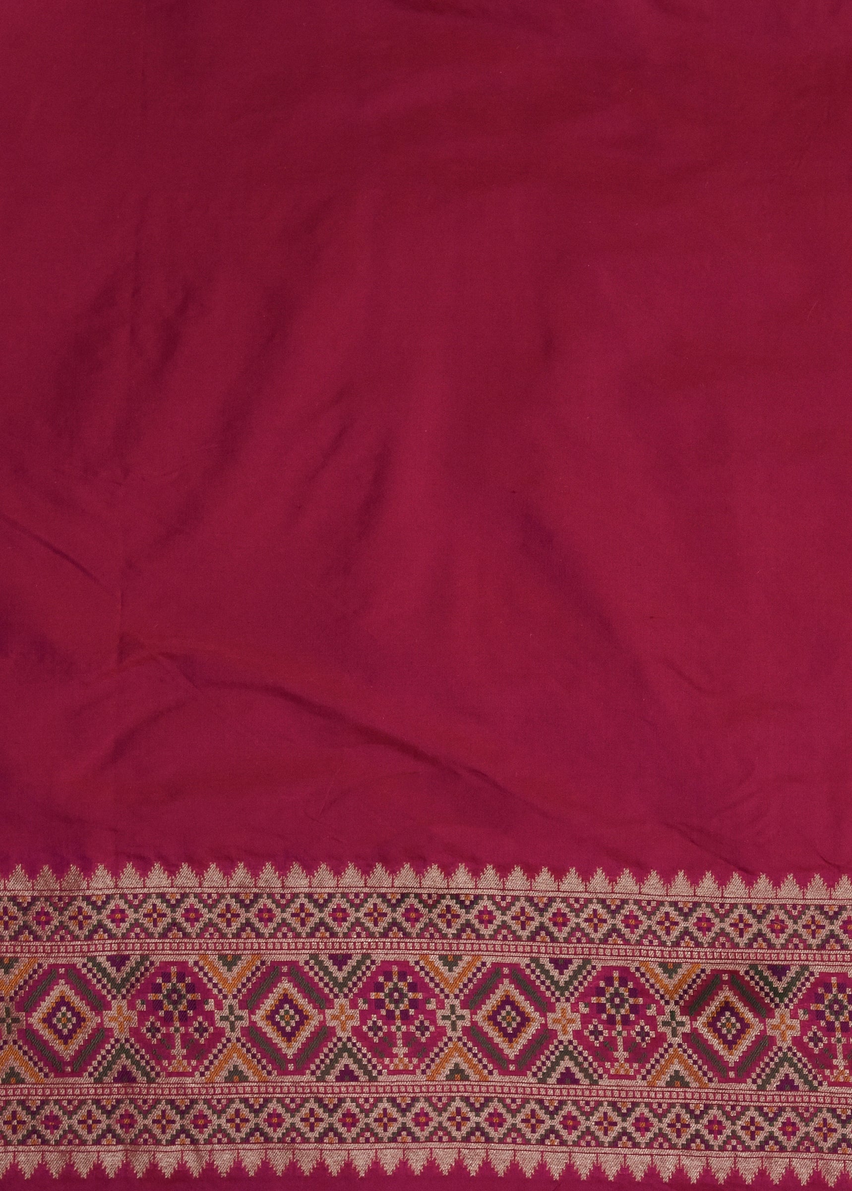 Pink Silk Banarasi Saree