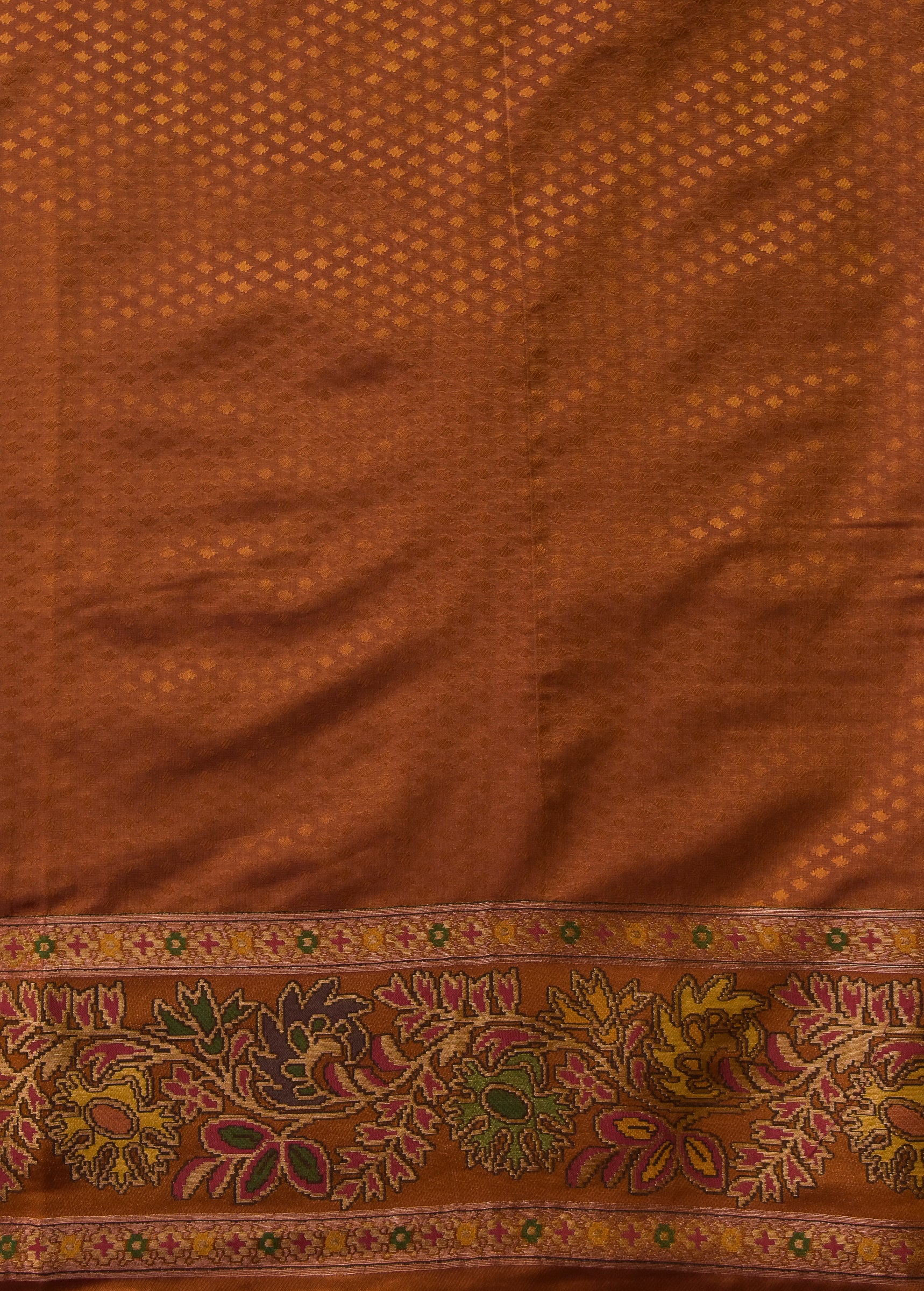 Yellow Silk Patola Saree