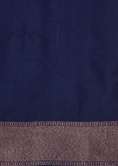 Blue Art Silk Banarasi Saree