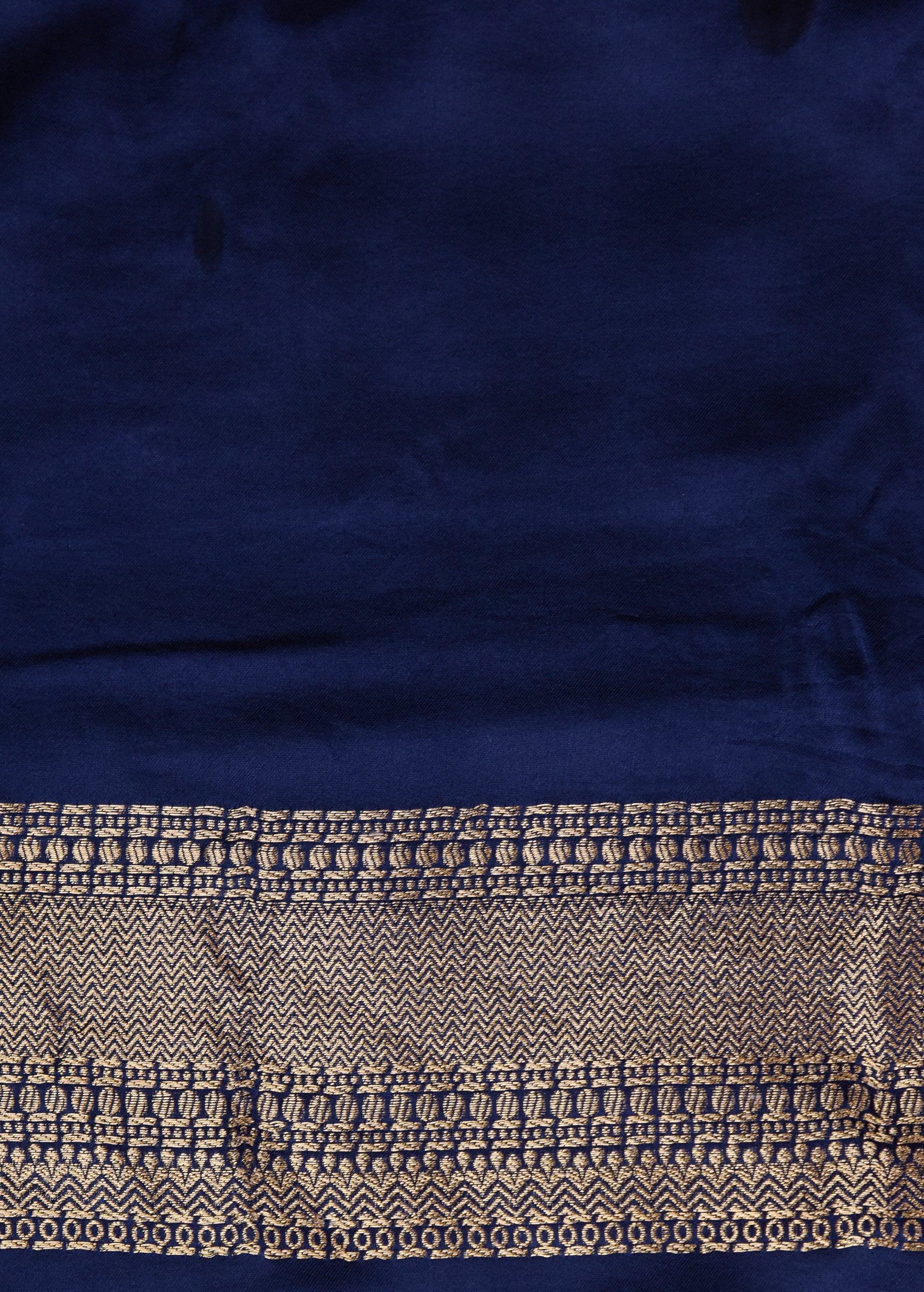 Blue Art Satin Banarasi Saree