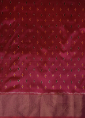 Pink Silk Patola Saree