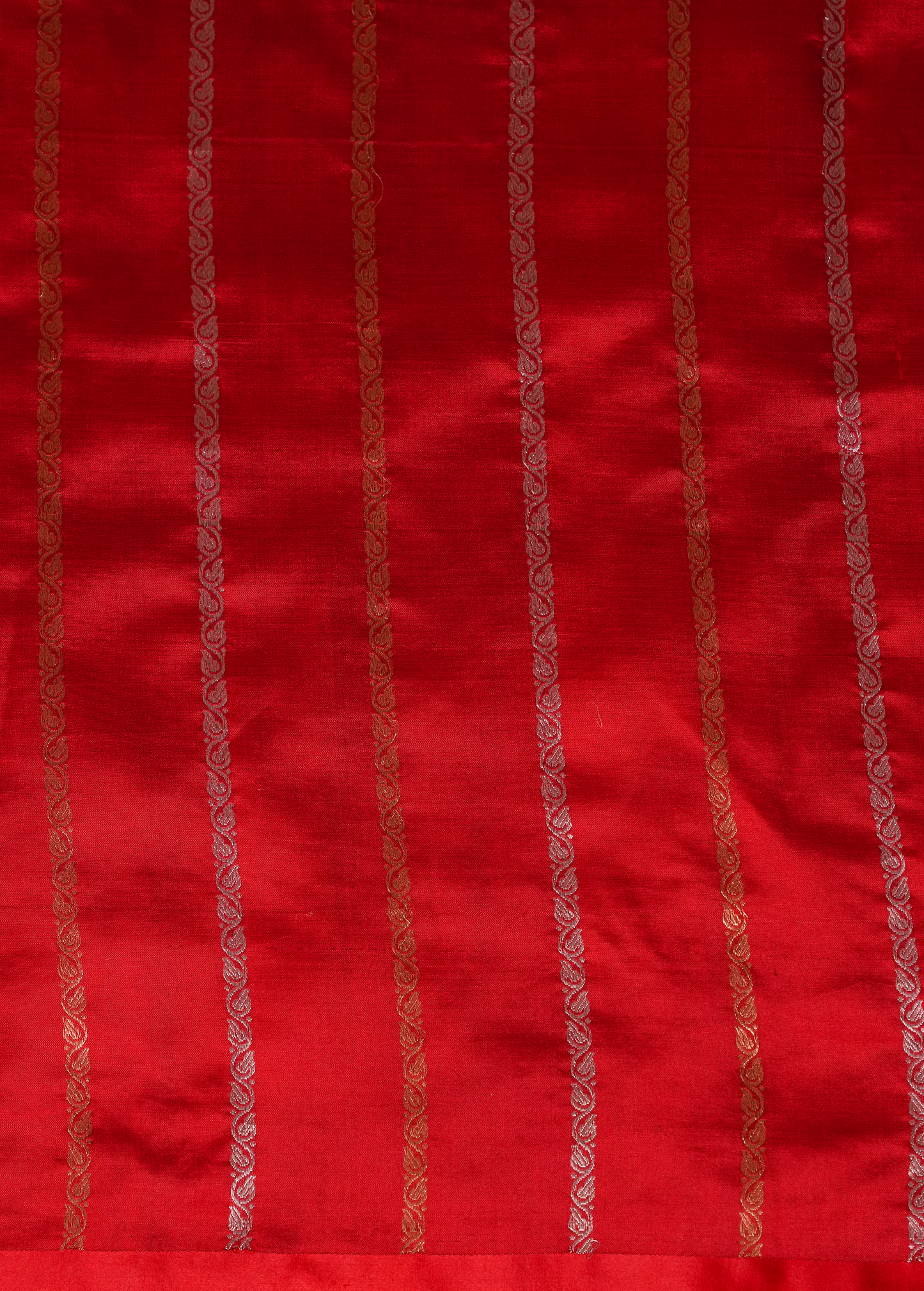 Red Silk Banarasi Saree