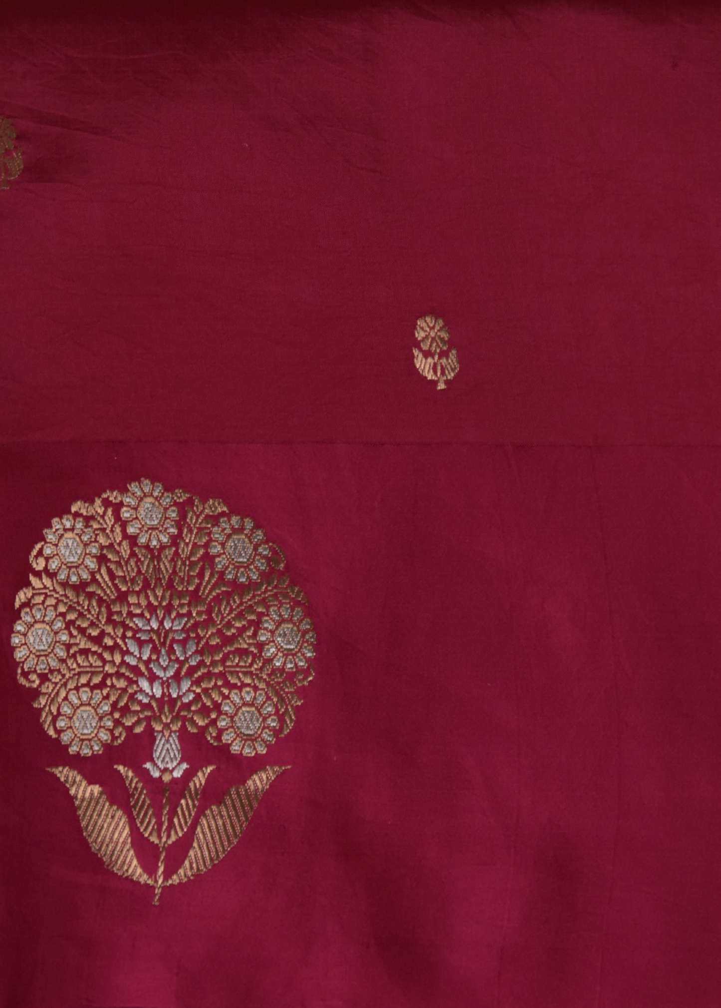 Pink Silk Banarasi Saree