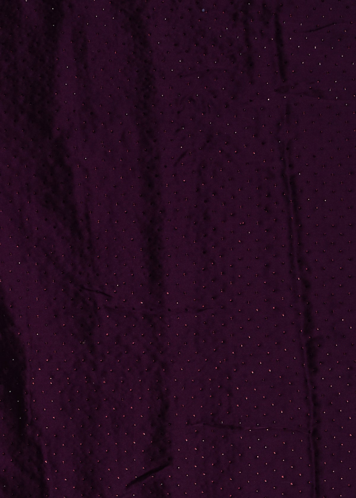 Purple Chantily Lace Embroidered Saree