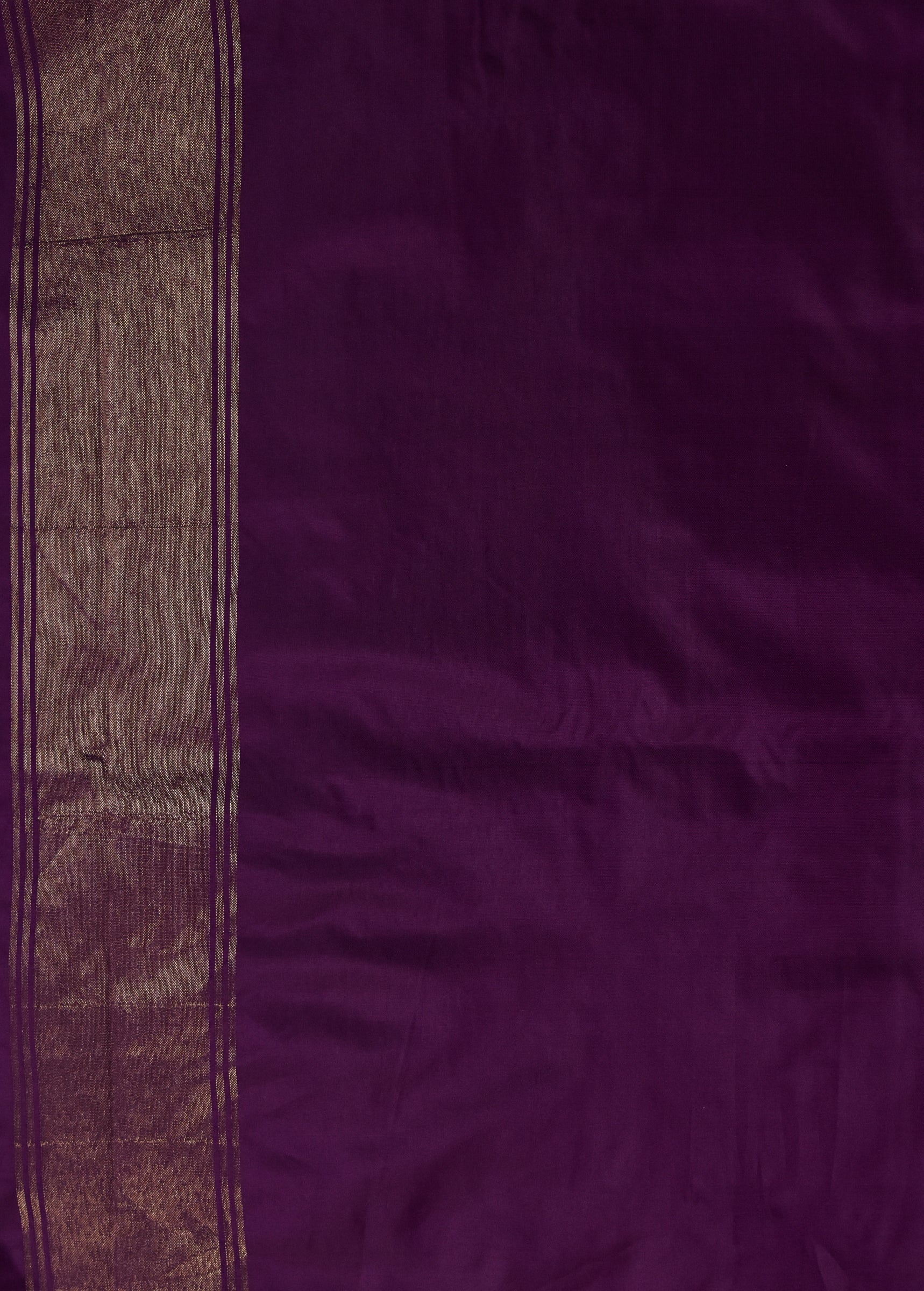 Purple Art Silk Patola Saree
