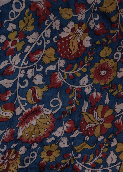 Grey Tussar Bandhani Saree