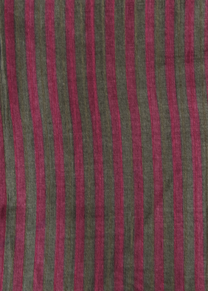 Wine Satin Printed Saree