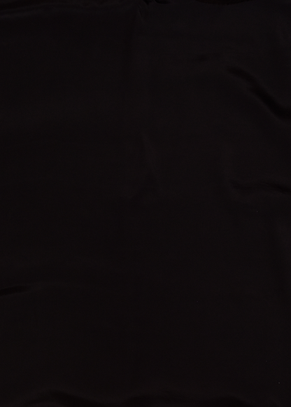 Black Crepe Silk Dress Material