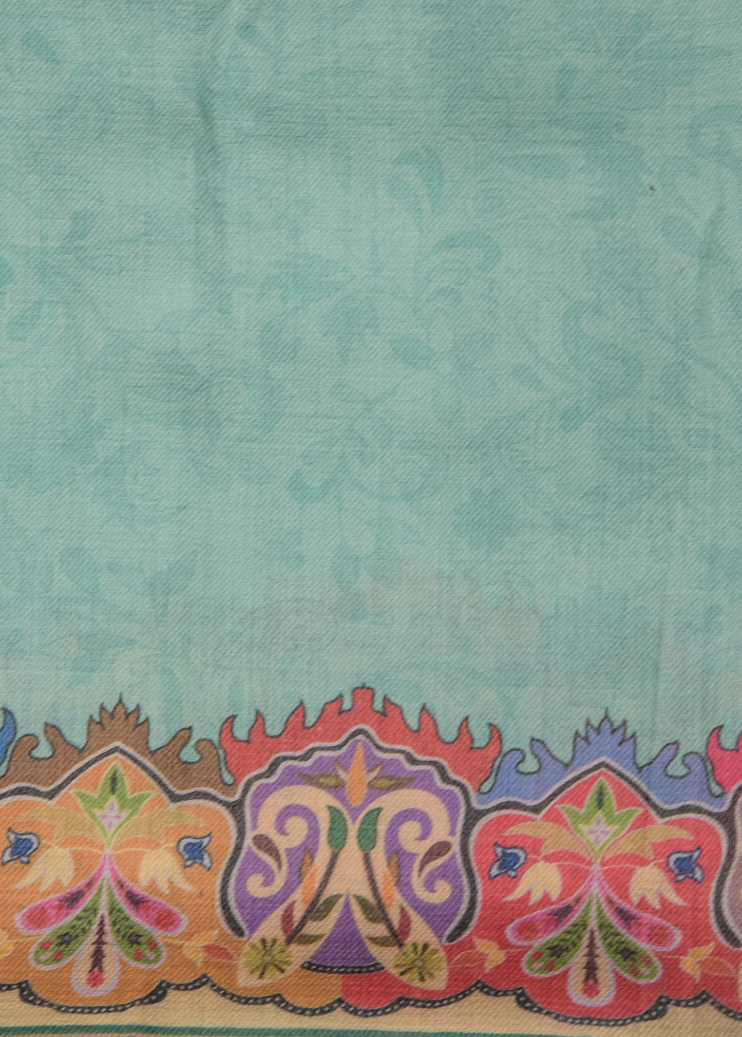 Blue Pashmina Dress Material