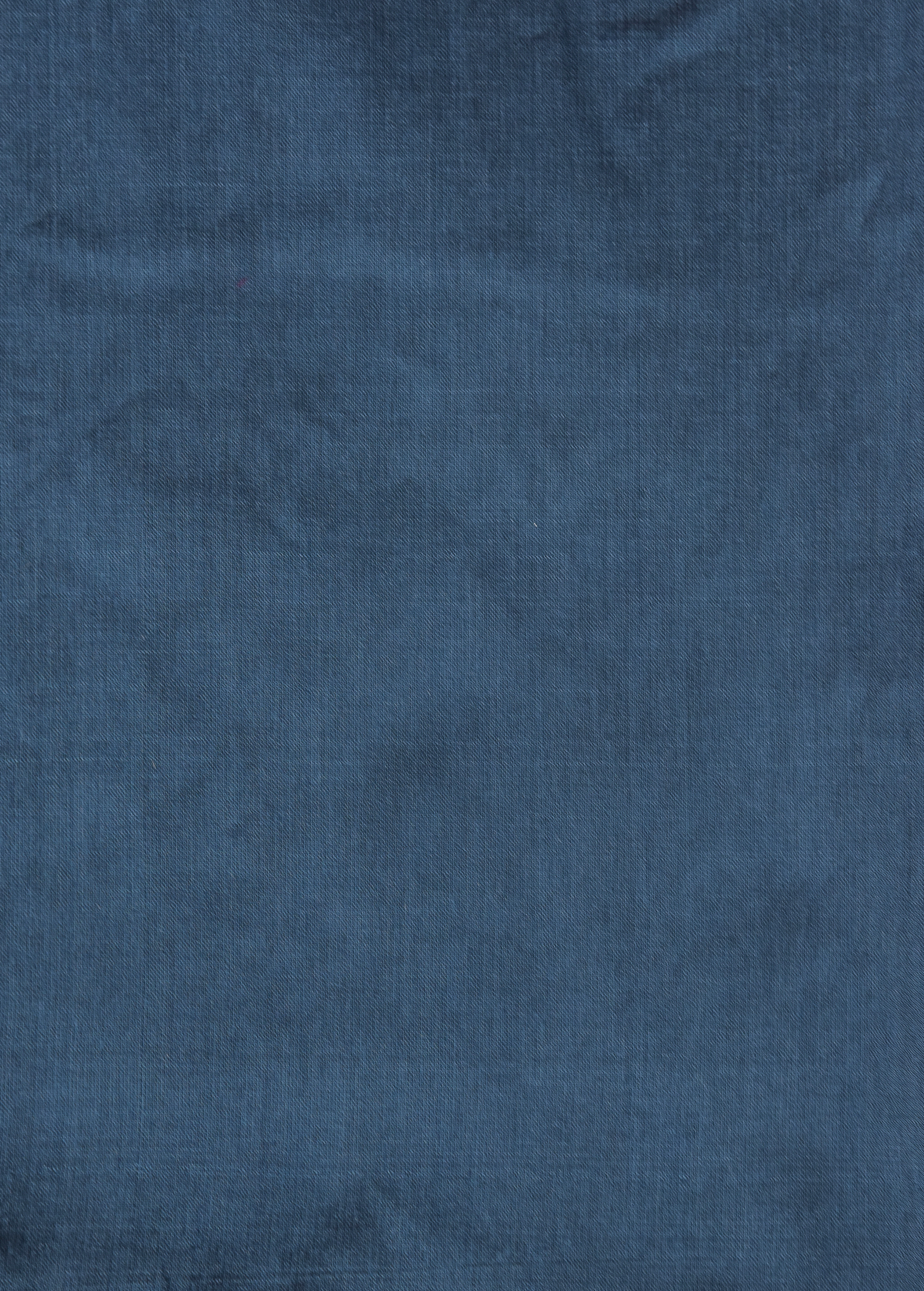 Blue Handwoven Cotton Dress Material - Image 5 | Greenways Delhi