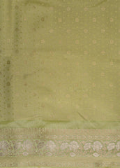 Green Tissue Silk Banarasi Saree