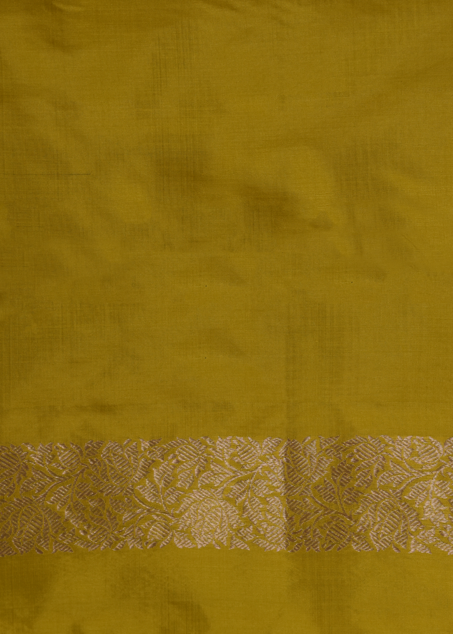 Yellow Silk Dress Material