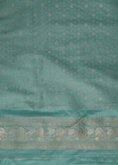 Blue Tissue Silk Banarasi Saree