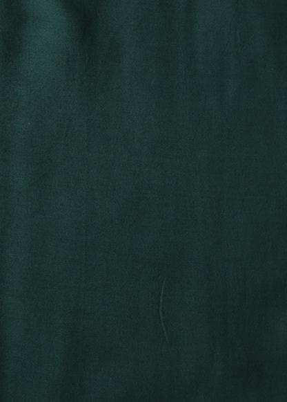 Green Chanderi Cotton Dress Material