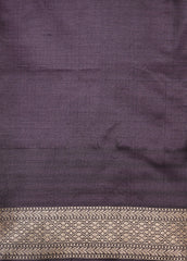 Purple Silk Dress Material