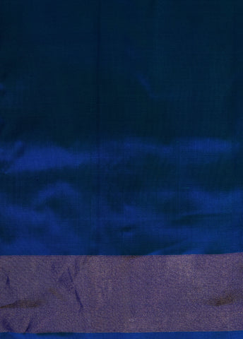 Blue Silk Patola/Ikkat Saree