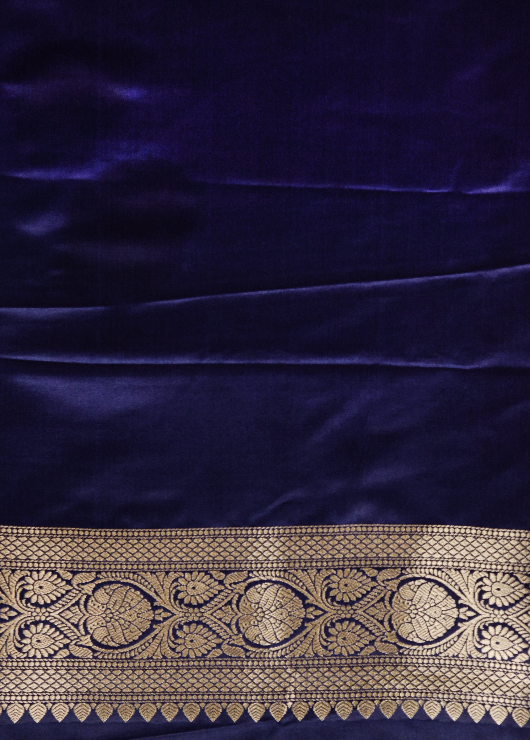 Blue Art Silk Dress Material