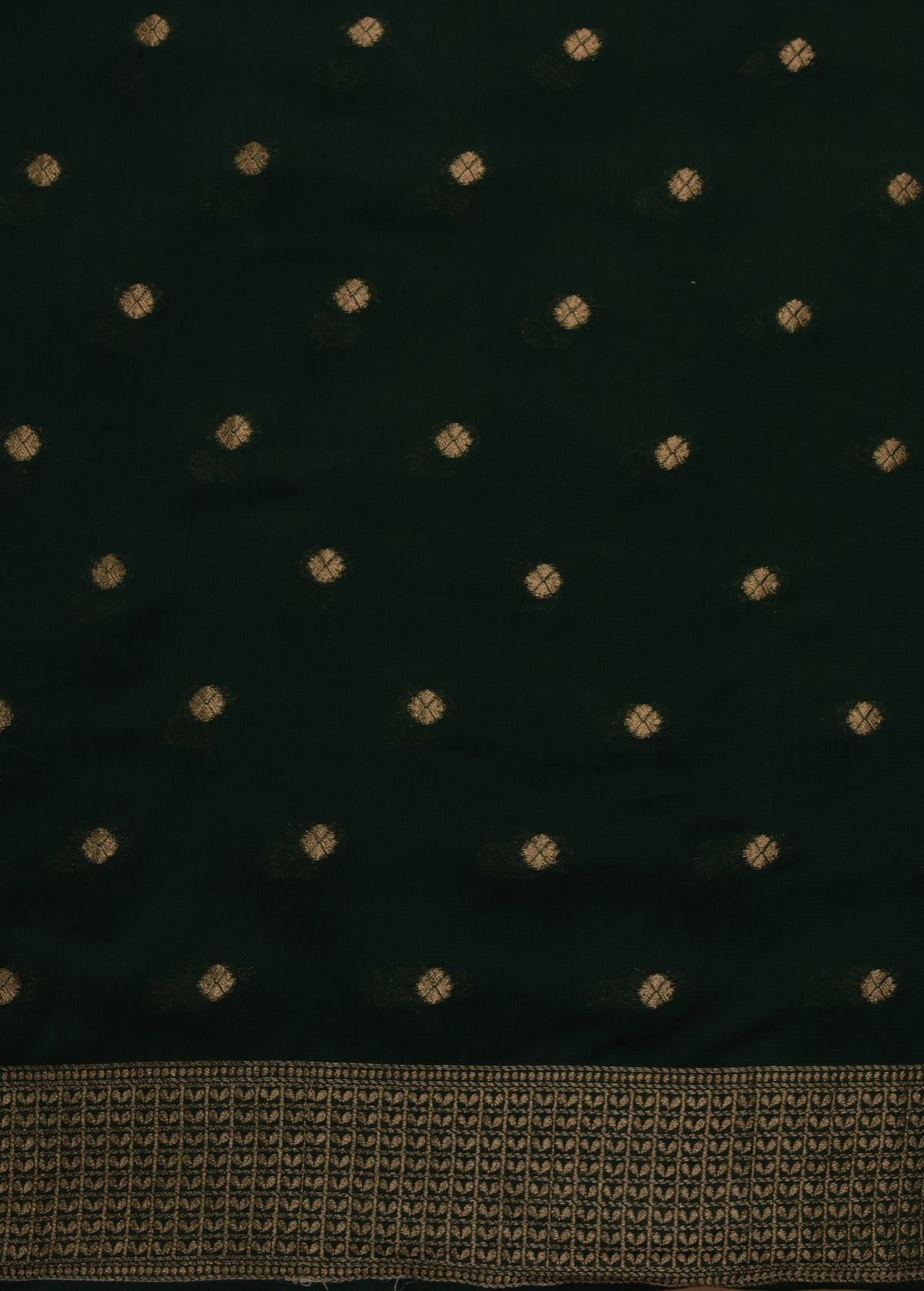 Green Georgette Banarasi Saree