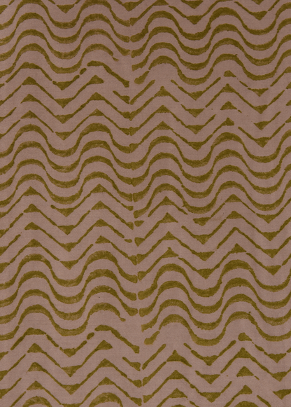 Green Cotton Dress Material