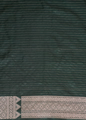 Green Art Silk Banarasi Saree