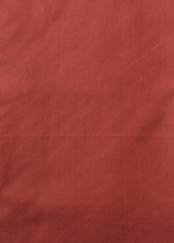 Red Cotton Silk Dress Material