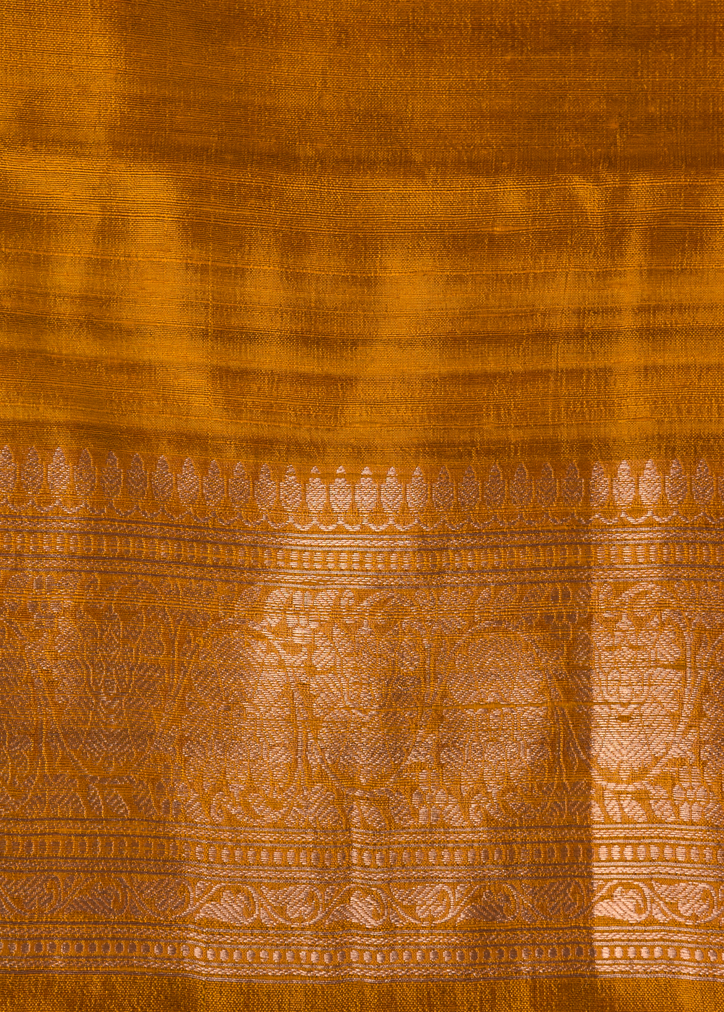 Yellow Tussar Dress Material