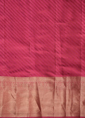 Yellow Silk Kanjeevaram Saree