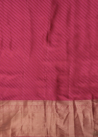 Yellow Silk Kanjeevaram Saree