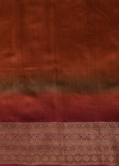 Multicoloured Tussar Banarasi Saree