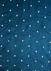 Blue Organza Banarasi Saree