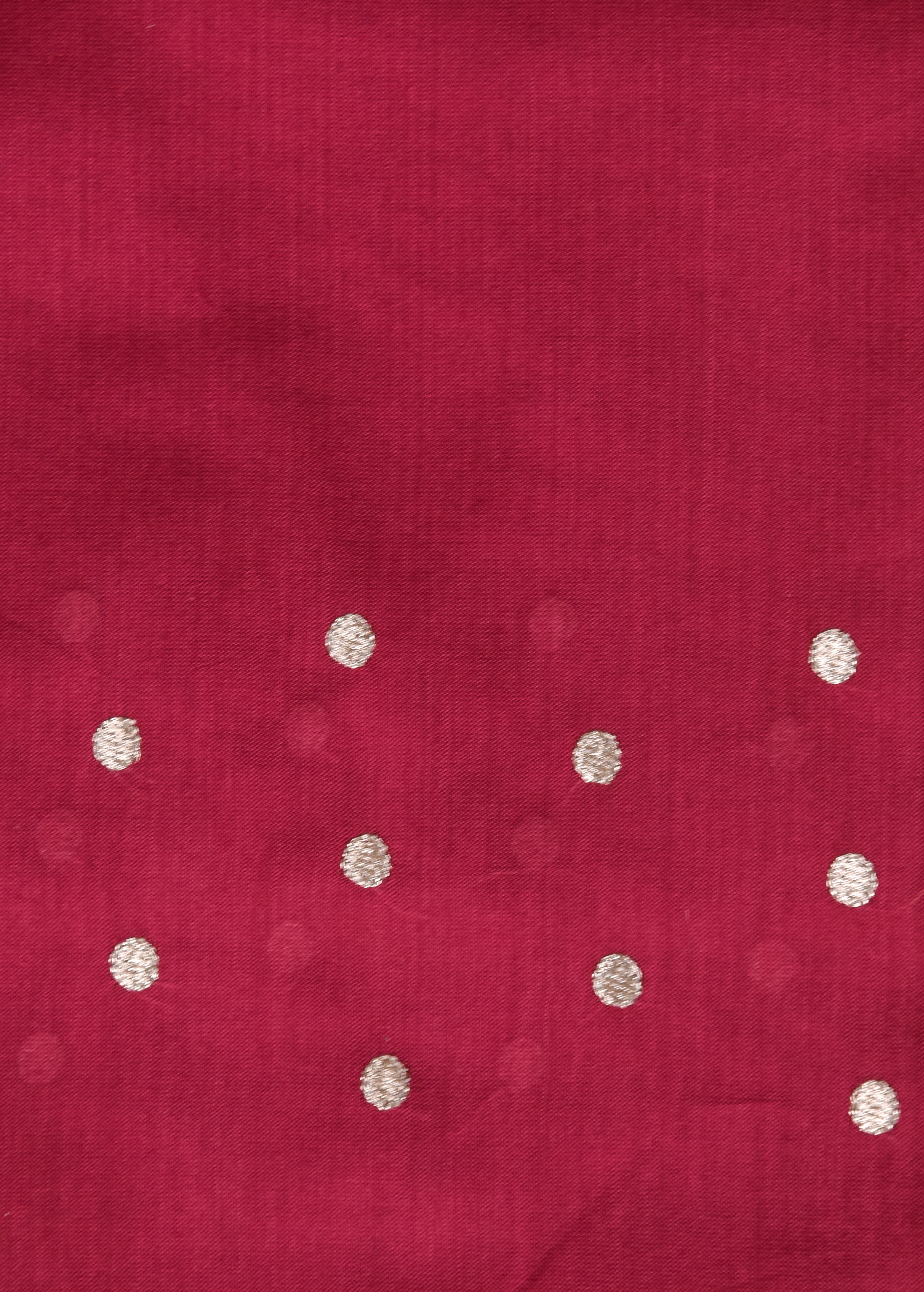 Red Cotton Silk Dress Material - Image 5 | Greenways Delhi