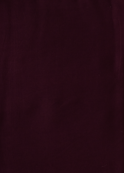Wine Chanderi Cotton Dress Material