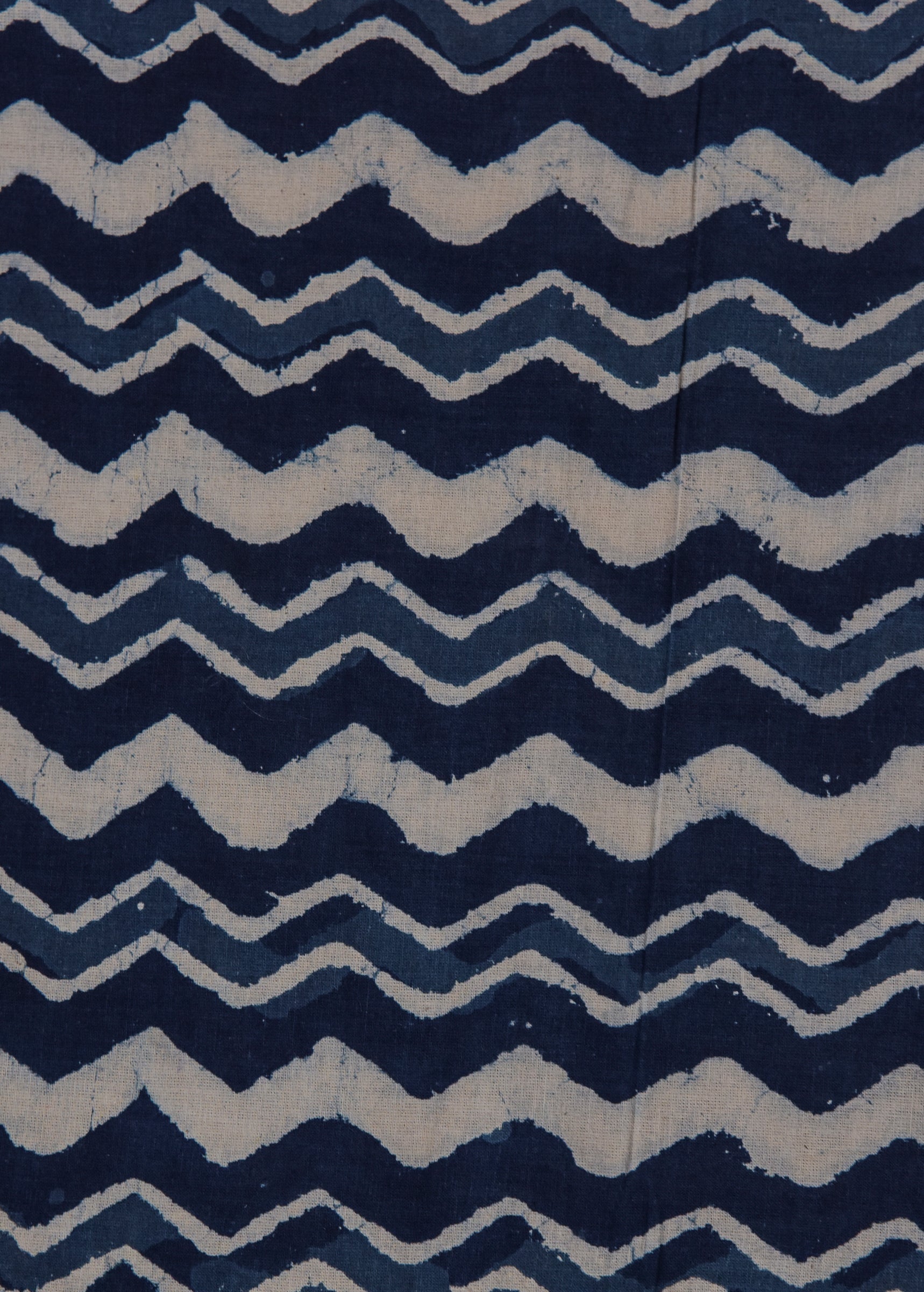 Blue Chanderi Cotton Dress Material