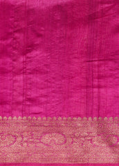 Green Tussar Banarasi Saree