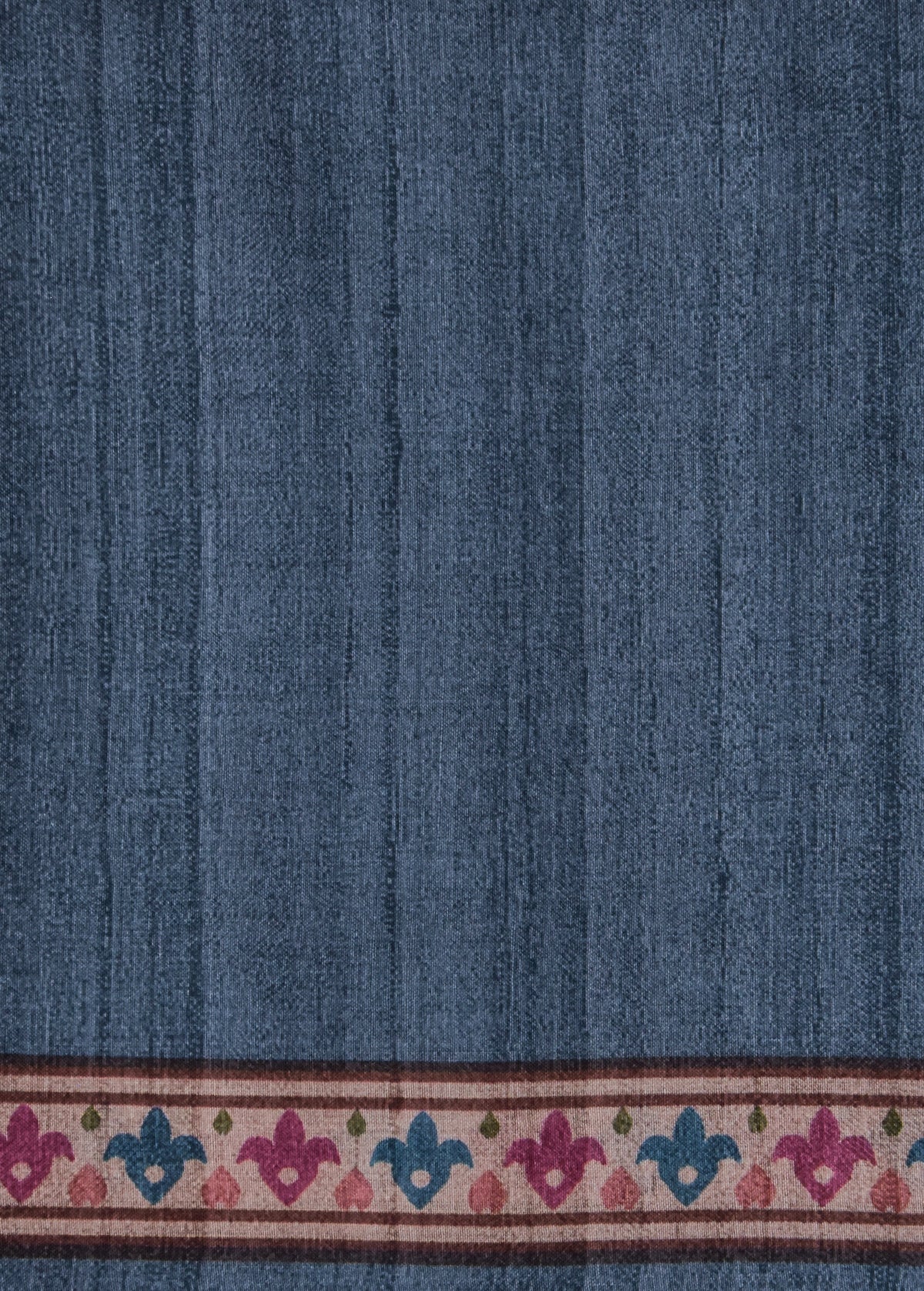 Blue Cotton Dress Material
