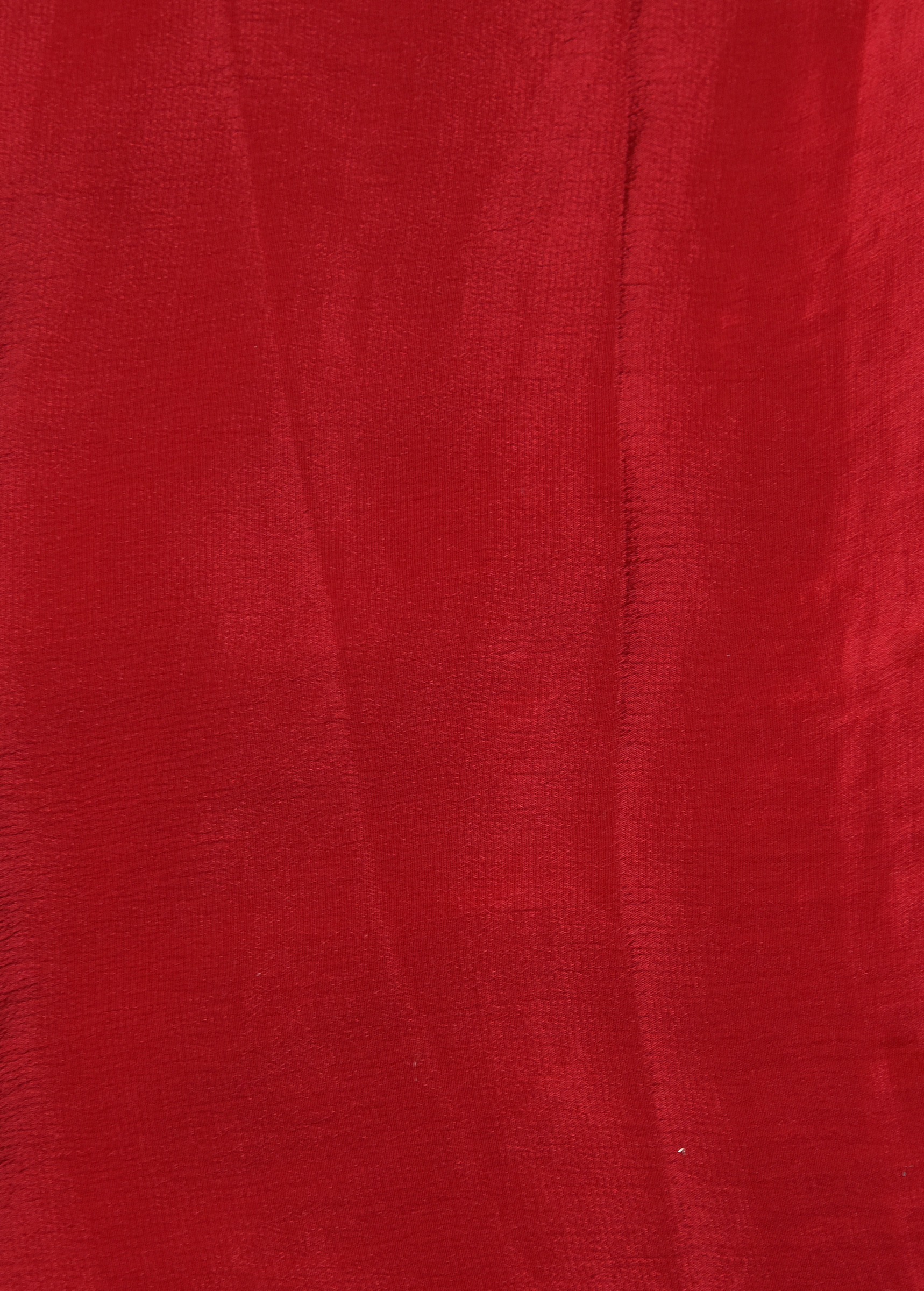 Red Crepe Silk Dress Material - Image 5 | Greenways Delhi