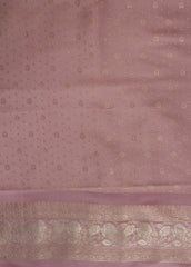 Pink Tissue Silk Banarasi Saree