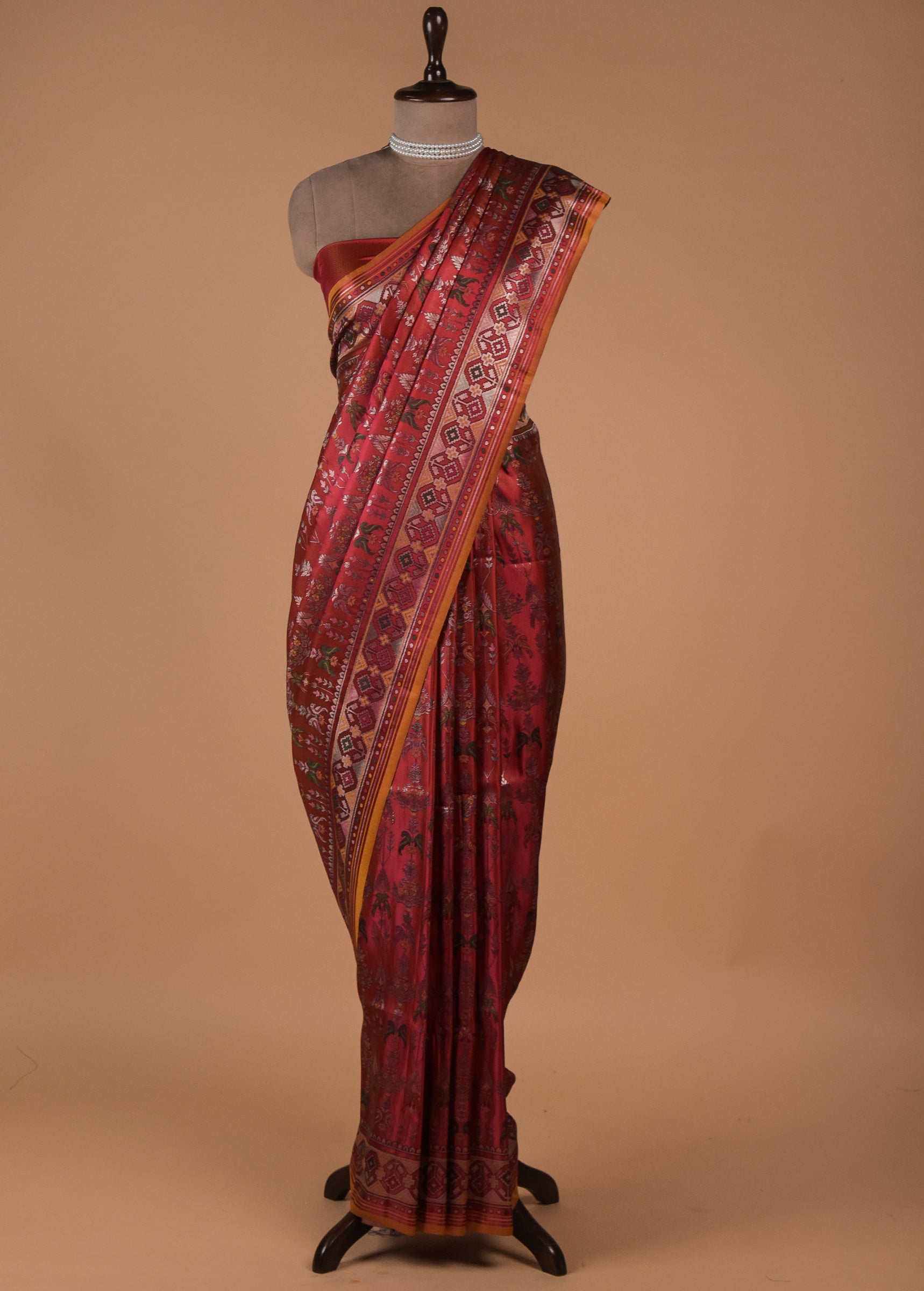 Red Silk Patola Saree