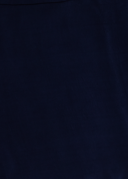 Blue Crepe Dress Material