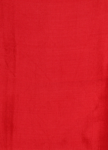 Red Crepe Silk Dress Material