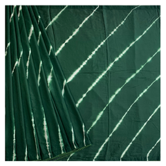 Green Georgette Designer/Embroidery Saree